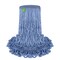 Kleen Handler 20 Oz Blended Loop-End Wet Mop Head Refill, Heavy-Duty for Commercial and Household Use, Blue KHES-LEM-BD-BL-20-1 - alternate 1
